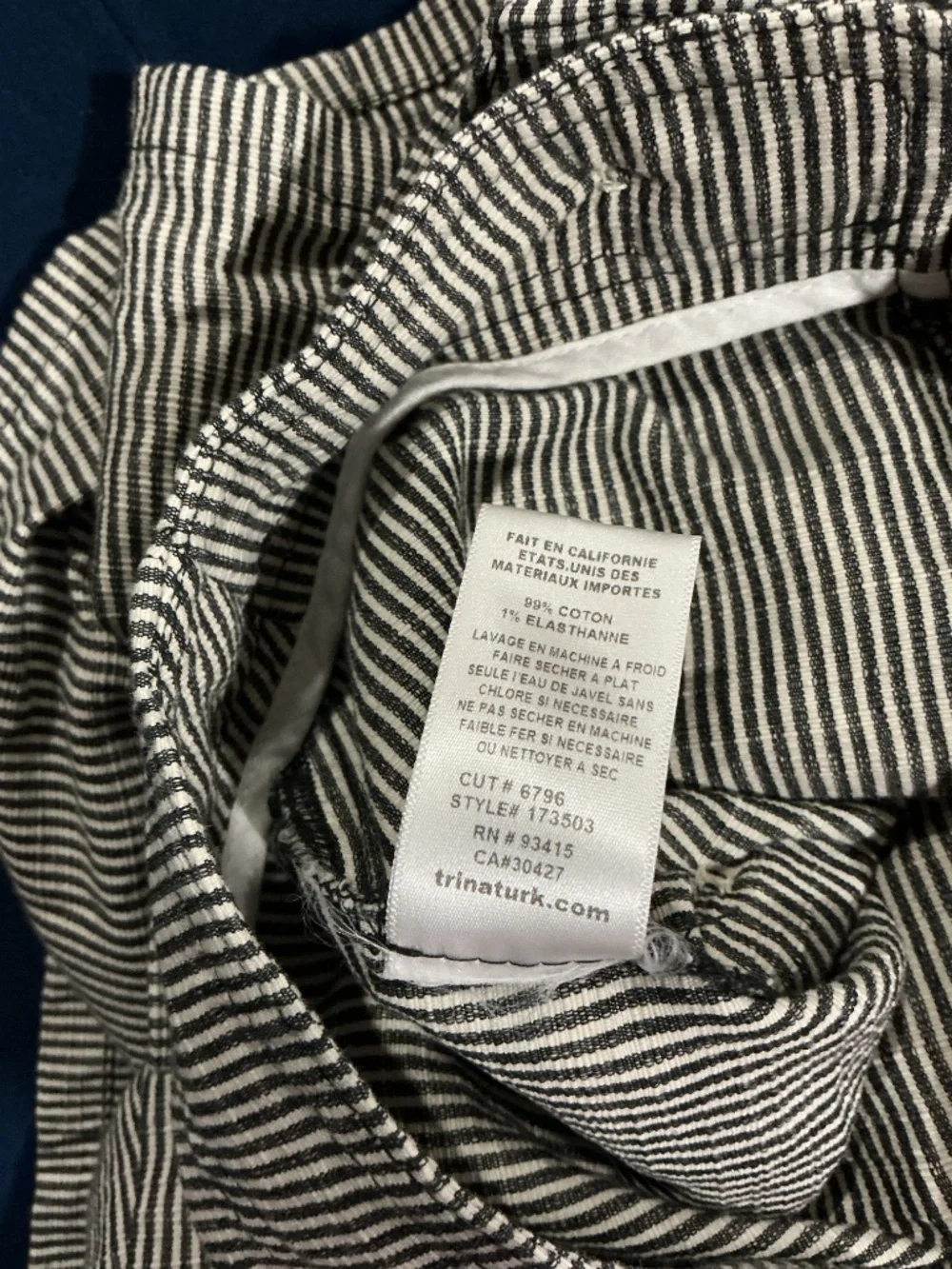 Trina Turk Striped Shorts 4